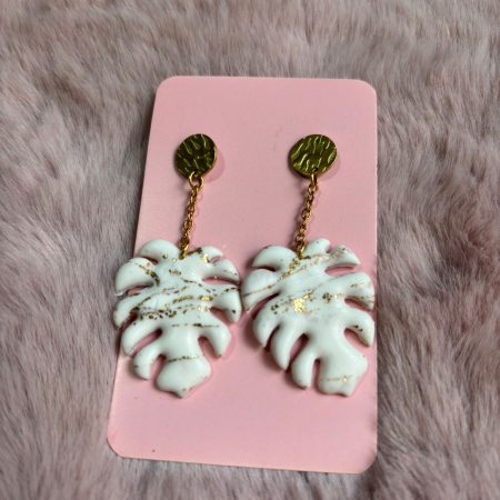 Pendientes Palmera Dorados