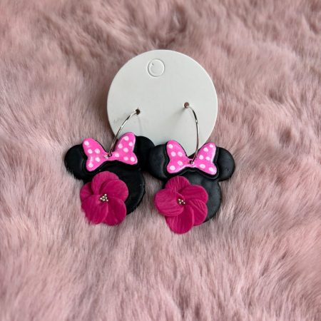 Pendientes Mousse Rosa