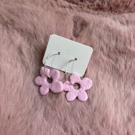 Pendientes Charm Rosa