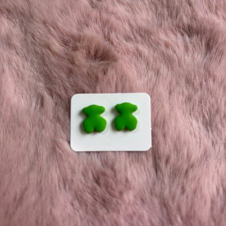 Pendientes Mini Ositos Verdes Claros