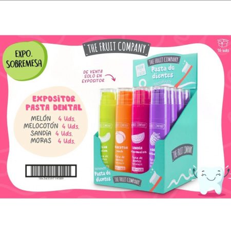 Pasta de dientes frutales The Fruit Company