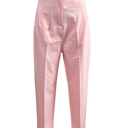 Pantalón de Pinzas Rosa