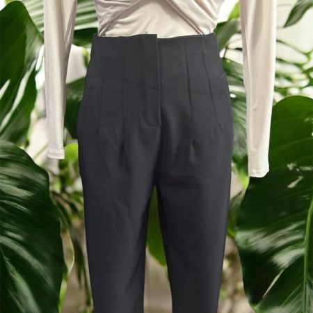 Pantalón de Pinzas Negro