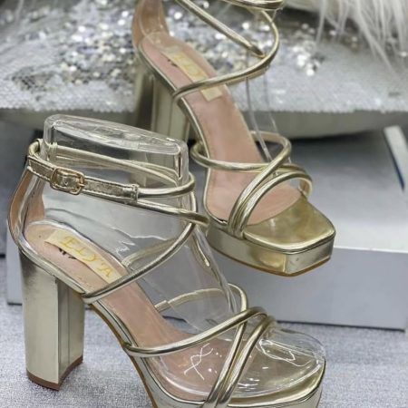 Tacón Atenea Dorado