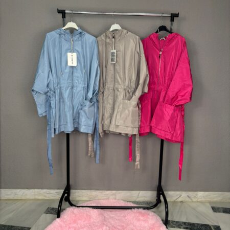 Chaqueta Cortavientos fucsia