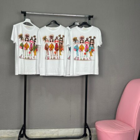 Camiseta Muñecas Brillo