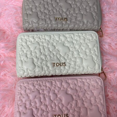 Cartera relieve osito